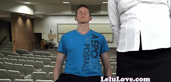  Teacher punishment with spit and saliva face licking - Lelu Love